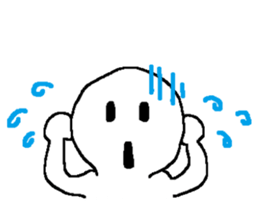 Whitish human sticker #10442367