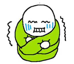 Whitish human sticker #10442368