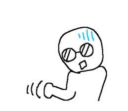 Whitish human sticker #10442371