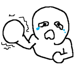 Whitish human sticker #10442373