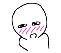 Whitish human sticker #10442380