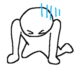 Whitish human sticker #10442387