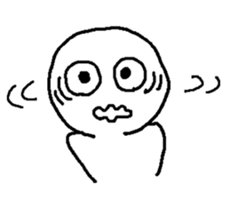 Whitish human sticker #10442388