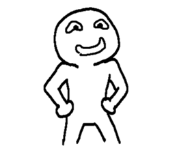 Whitish human sticker #10442399