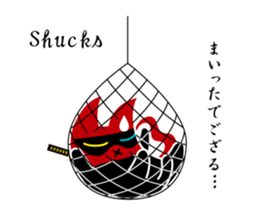 Black Cat Ninja sticker #10442740