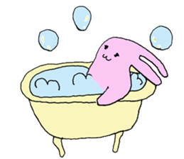 Kawaii wife Rabbit sticker #10442765