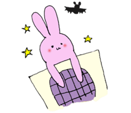 Kawaii wife Rabbit by Maco sticker #10442767