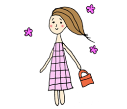 Kawaii wife Rabbit sticker #10442775