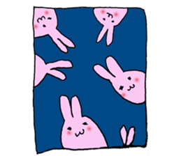 Kawaii wife Rabbit sticker #10442778