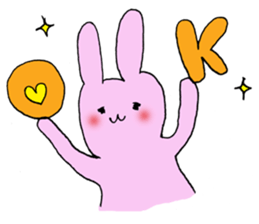 Kawaii wife Rabbit sticker #10442783