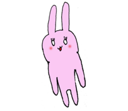 Kawaii wife Rabbit sticker #10442789