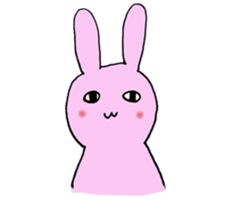 Kawaii wife Rabbit sticker #10442790