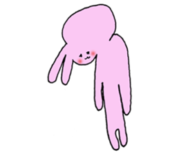 Kawaii wife Rabbit sticker #10442792