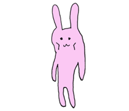 Kawaii wife Rabbit sticker #10442795