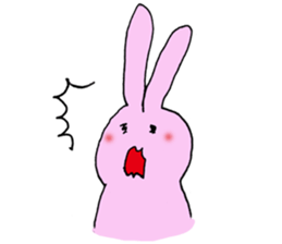 Kawaii wife Rabbit sticker #10442798