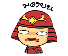 Mini Samurai Samurai sticker #10442965