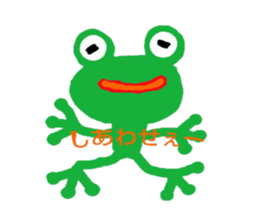 A frog and friends ^^ sticker #10443005