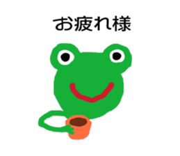 A frog and friends ^^ sticker #10443008