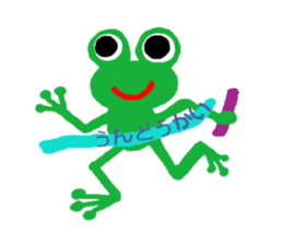 A frog and friends ^^ sticker #10443028