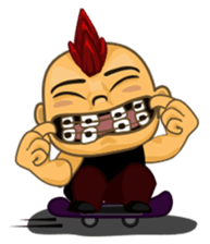 PUNK BOY sticker #10443200