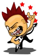 PUNK BOY sticker #10443202