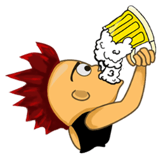 PUNK BOY sticker #10443212