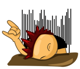 PUNK BOY sticker #10443221