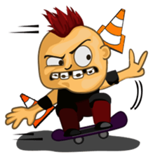 PUNK BOY sticker #10443222