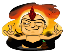 PUNK BOY sticker #10443228