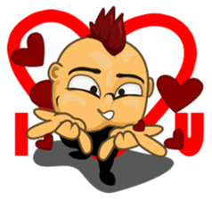 PUNK BOY sticker #10443235