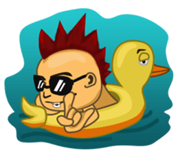 PUNK BOY sticker #10443236