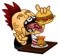 PUNK BOY sticker #10443238