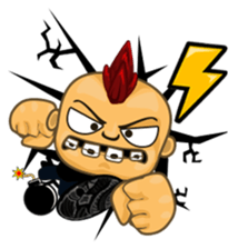 PUNK BOY sticker #10443239
