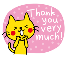 CATS & PEACE 2 -English version- sticker #10443490