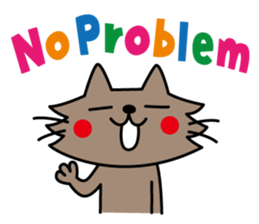 CATS & PEACE 2 -English version- sticker #10443501