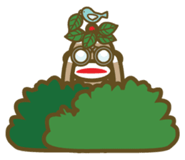 Mr Sock Monkey's Happy life 2 sticker #10443718