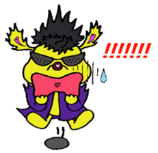 Bun-chan's Conversation hoodlum version sticker #10443739