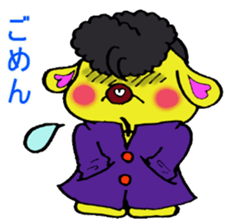 Bun-chan's Conversation hoodlum version sticker #10443740