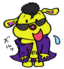 Bun-chan's Conversation hoodlum version sticker #10443743