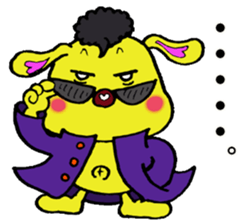 Bun-chan's Conversation hoodlum version sticker #10443744