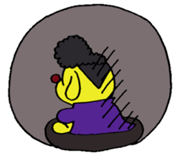 Bun-chan's Conversation hoodlum version sticker #10443751