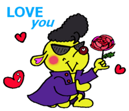 Bun-chan's Conversation hoodlum version sticker #10443755