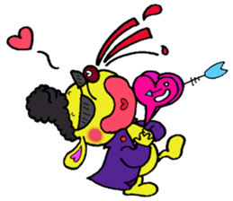 Bun-chan's Conversation hoodlum version sticker #10443756