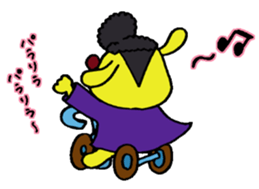 Bun-chan's Conversation hoodlum version sticker #10443757