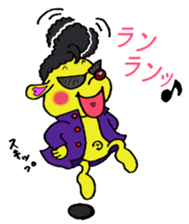 Bun-chan's Conversation hoodlum version sticker #10443758