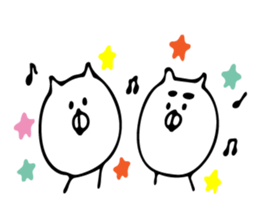 cute cat5 sticker #10443840