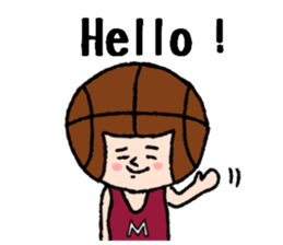 Daily life of Mr. basketball sticker #10444481