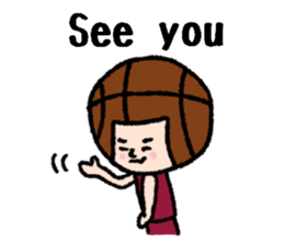 Daily life of Mr. basketball sticker #10444484