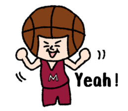 Daily life of Mr. basketball sticker #10444488