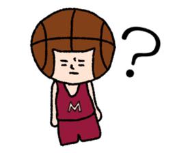 Daily life of Mr. basketball sticker #10444492